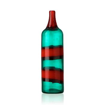 186. A Fulvio Bianconi 'Fasce orizzontale', Venini Murano Italy 1950's.