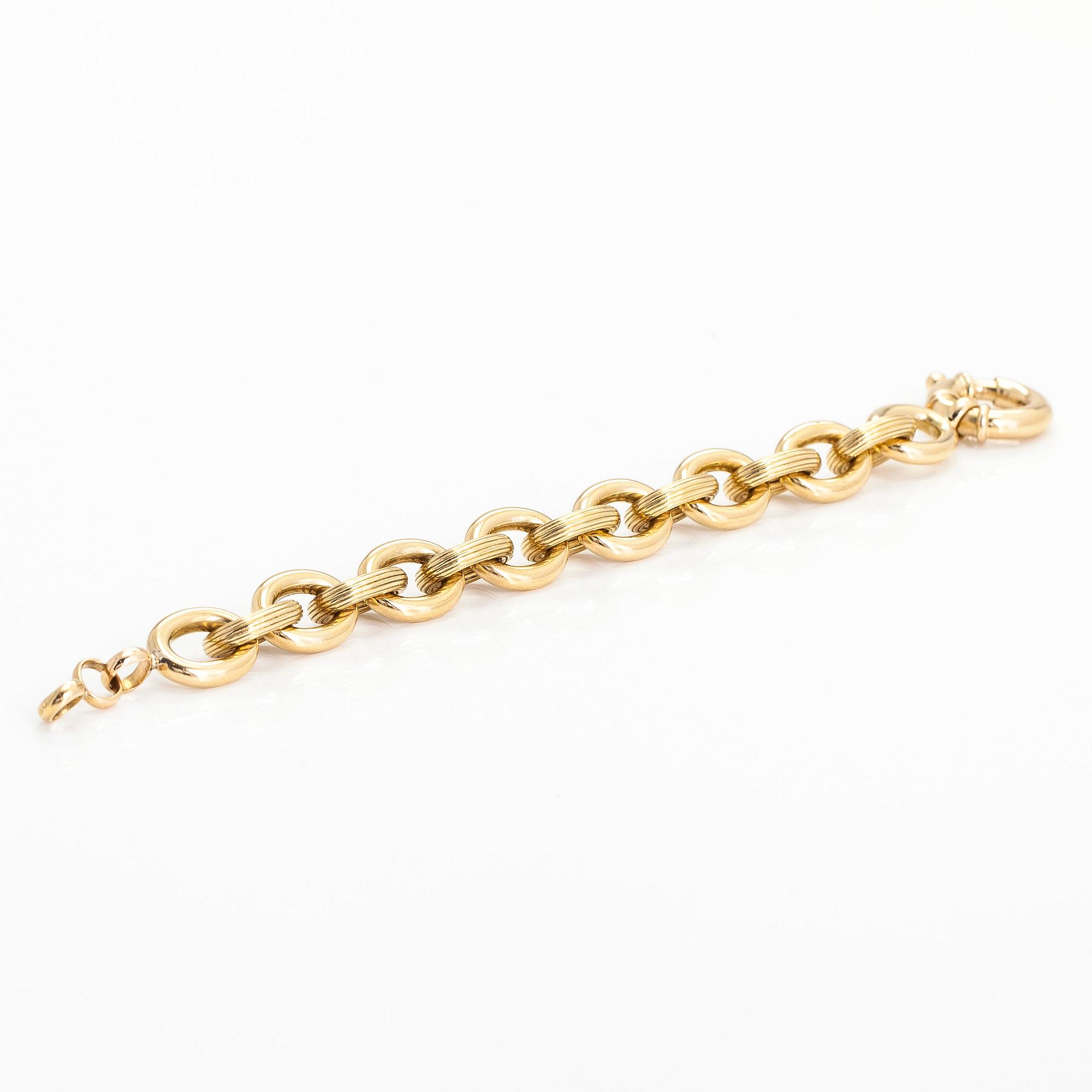 Armband, 18K guld.