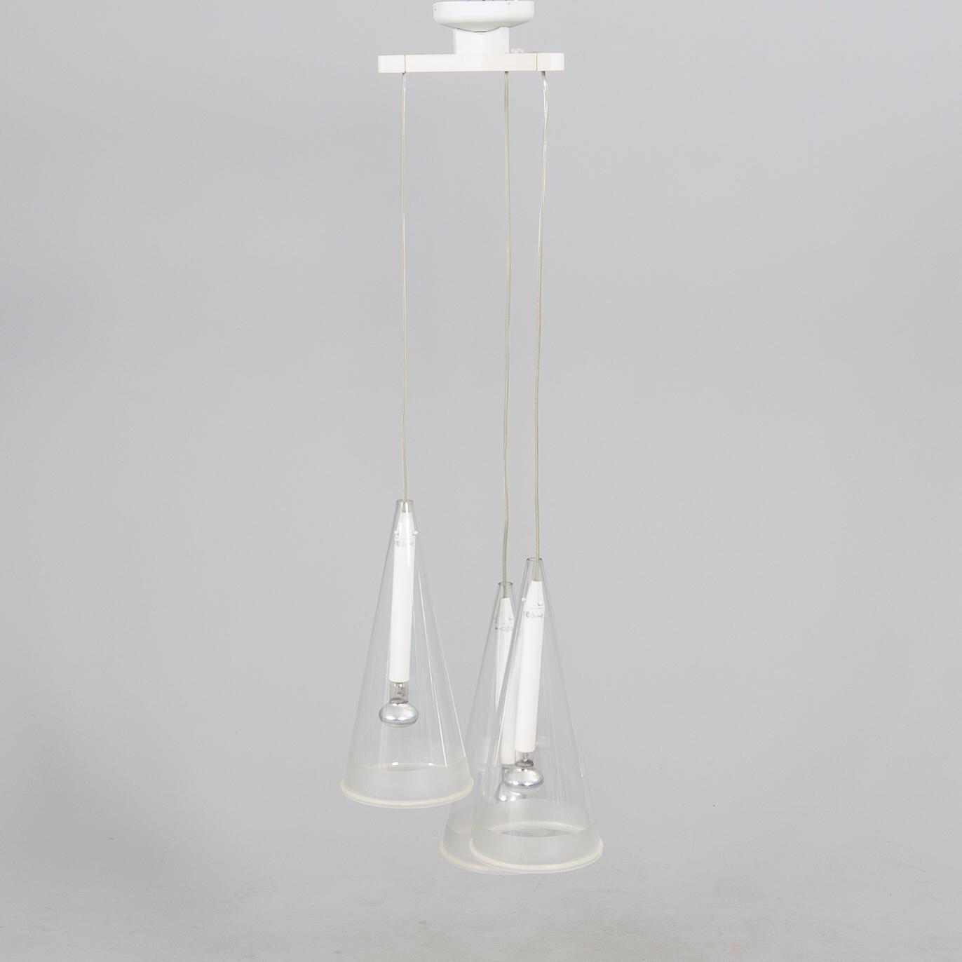 Achille Castiglioni, a ceiling pendant "Fucsia" for Flos 21st century.