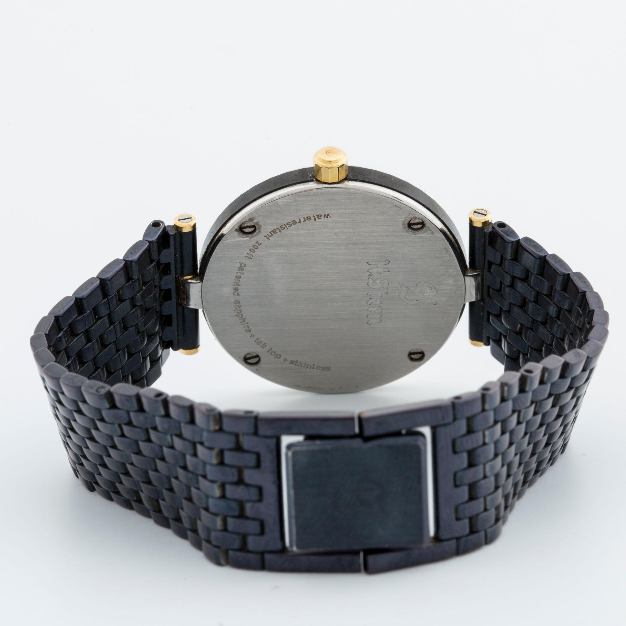 WRISTWATCH, H Stern, Sapphire collection, diameter 30 mm.