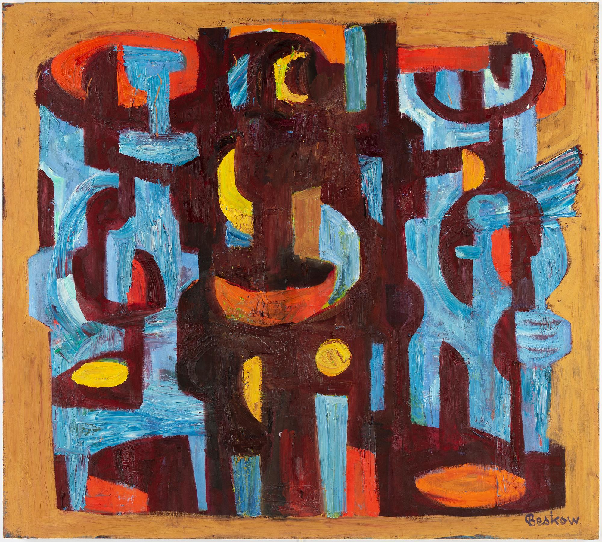 BO BESKOW, oil on canvas, signed Beskow.