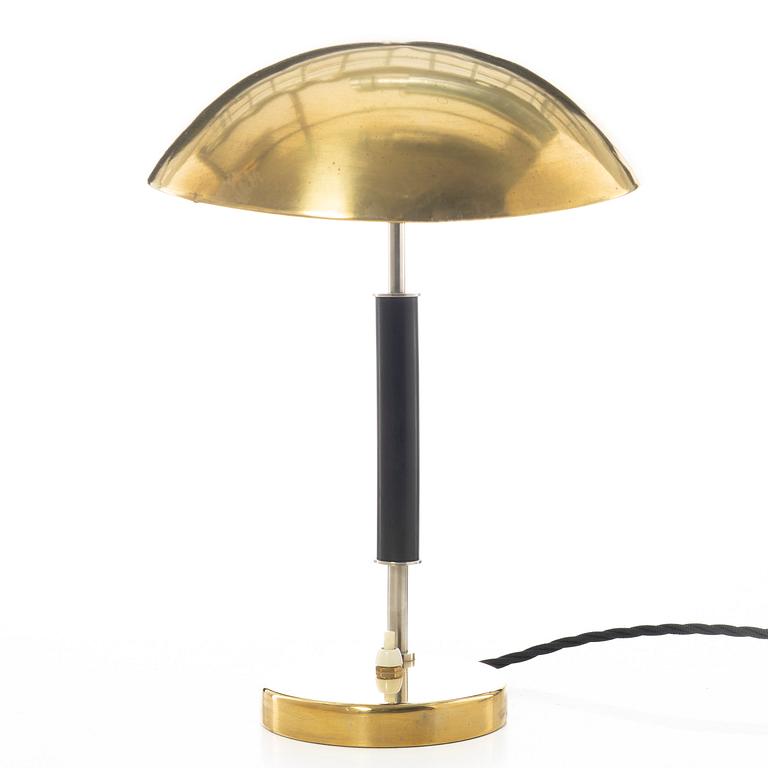 Harald Notini, Table lamp, model "15091 A", Arvid Böhlmarks Lamp Factory, Stockholm, 1930s.