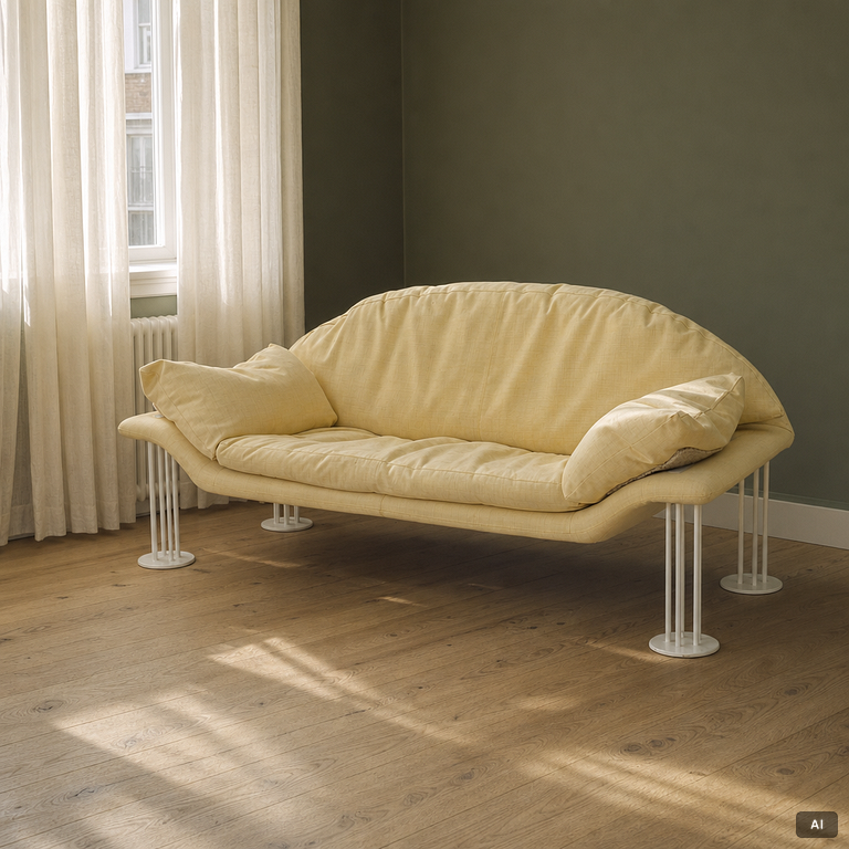 Burkhard Vogtherr, Sofa, 1980s.