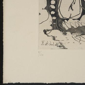 Pablo Picasso, "Peintre et modèle avec un sculpture I".