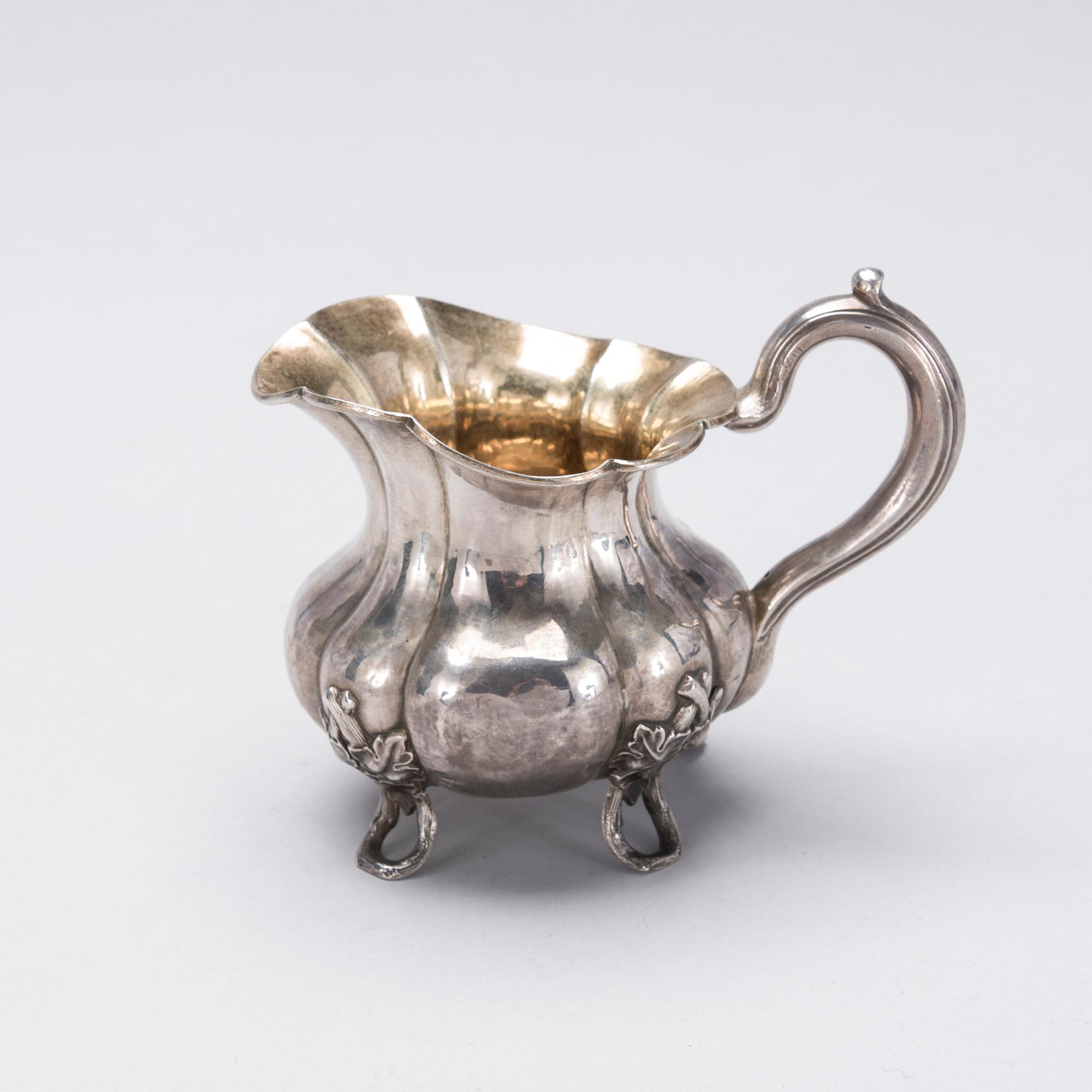 GRÄDDSNÄCKA, silver, Johan Warjus, S:t Petersburg 1854. Finska kontrollstämplar, Oskar Lindroos, Helsingfors 192105,5 g.