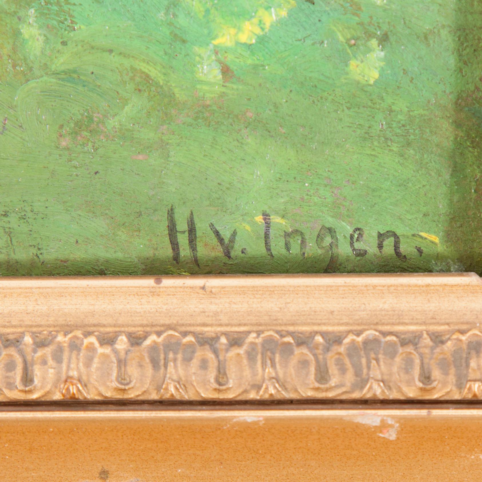 HENDRIKUS ALEXANDER VAN INGEN, oil on panel, bears signature H v. Ingen.