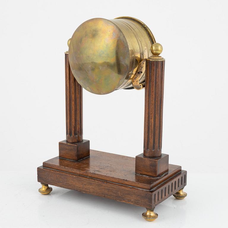 A classic style mantle clock, 19th century.