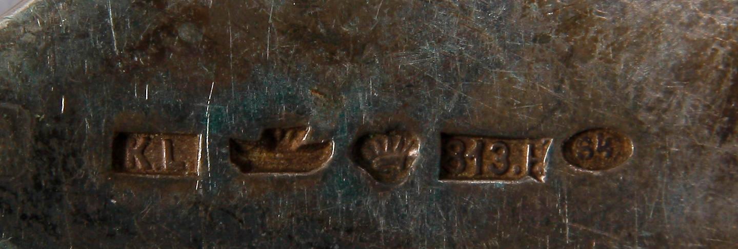 PARTI BESTICK, 19 st, silver, Finland, 1900-tal.