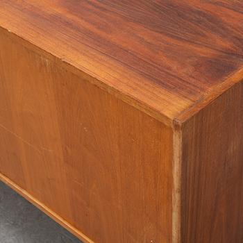 A teak veneered 'Korsör' sideboard from IKEA, 1960's.