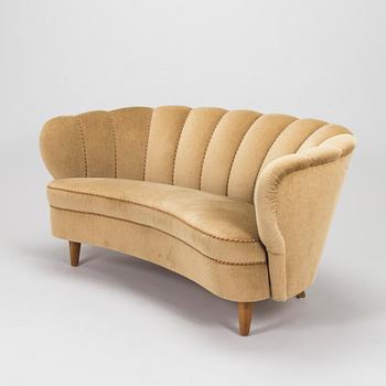 A mid-20th century sofa.