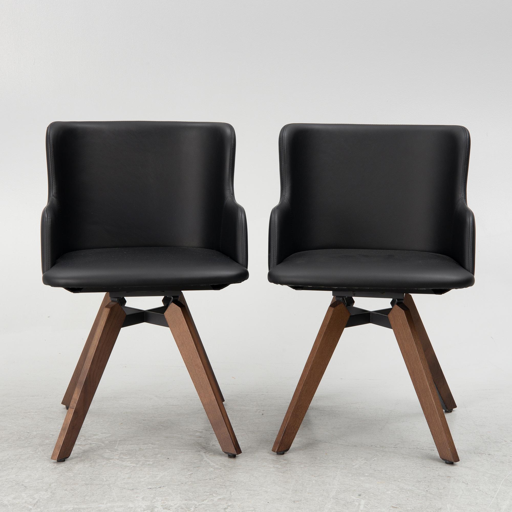 Studio Kronos, six "Mulan" chairs, Cattelan, Italia.