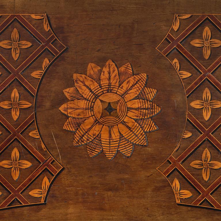 Konsolbord, utfört i Georg Haupts art, omkring år 1900, Gustaviansk stil.
