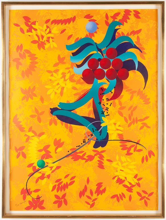 CARL FREDRIK REUTERSWÄRD, litografi, signerad o numrerad 86/100.