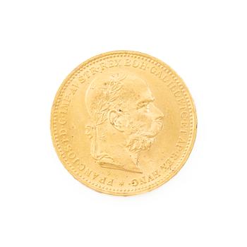 Gold coin, Austria-Hungary, 20 Corona, 1894.