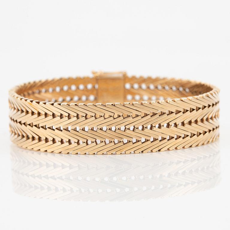 Armband, 14K guld.