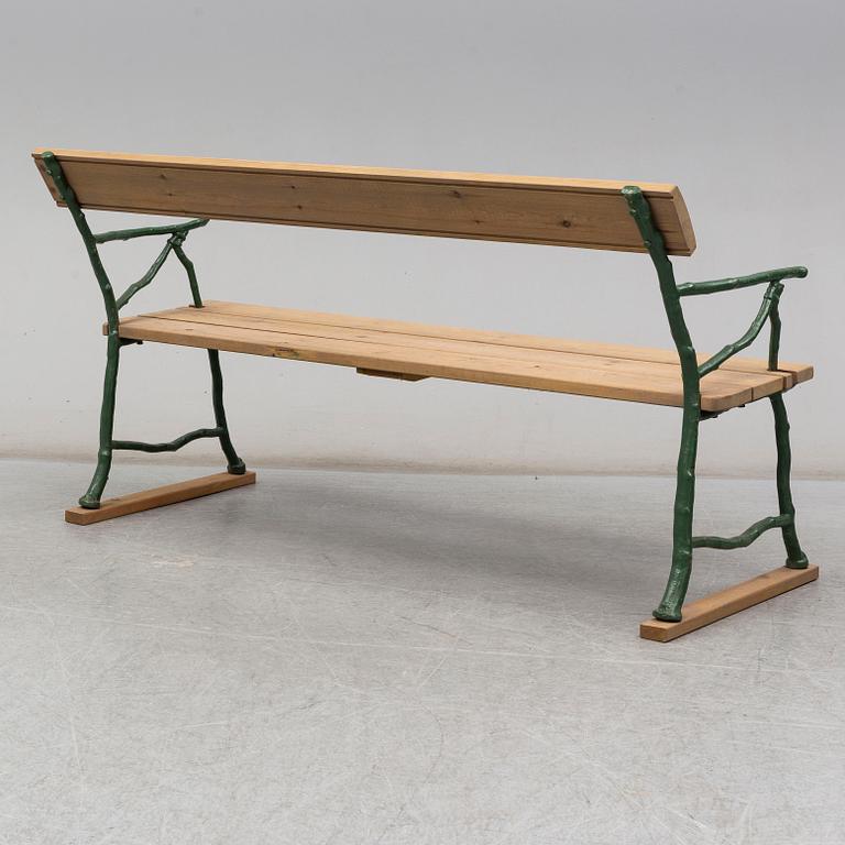 TRÄDGÅRDSSOFFA, omkring år 1900.