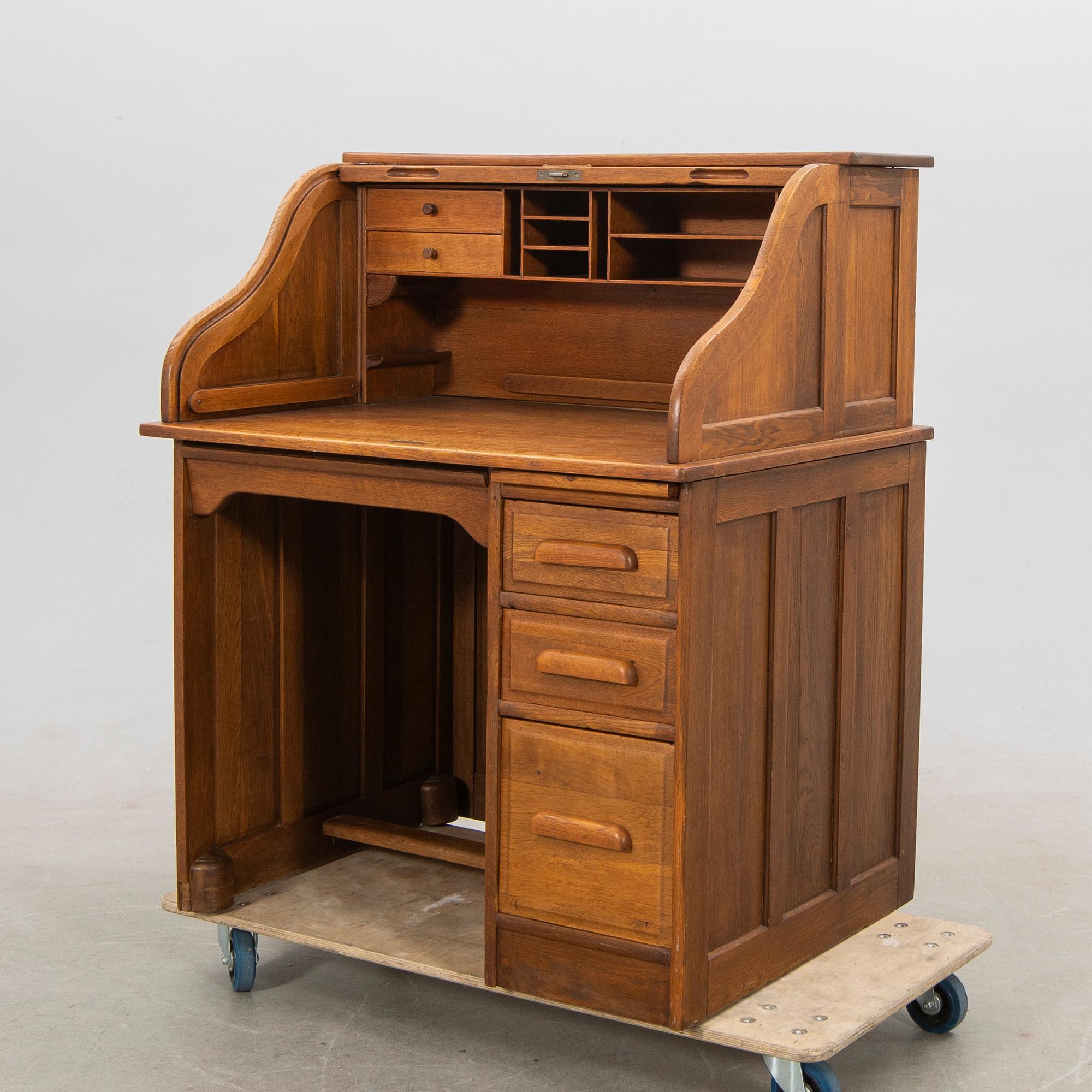 Skrivbord, Åtvidabergs Snickerifabrik, 1890-tal.