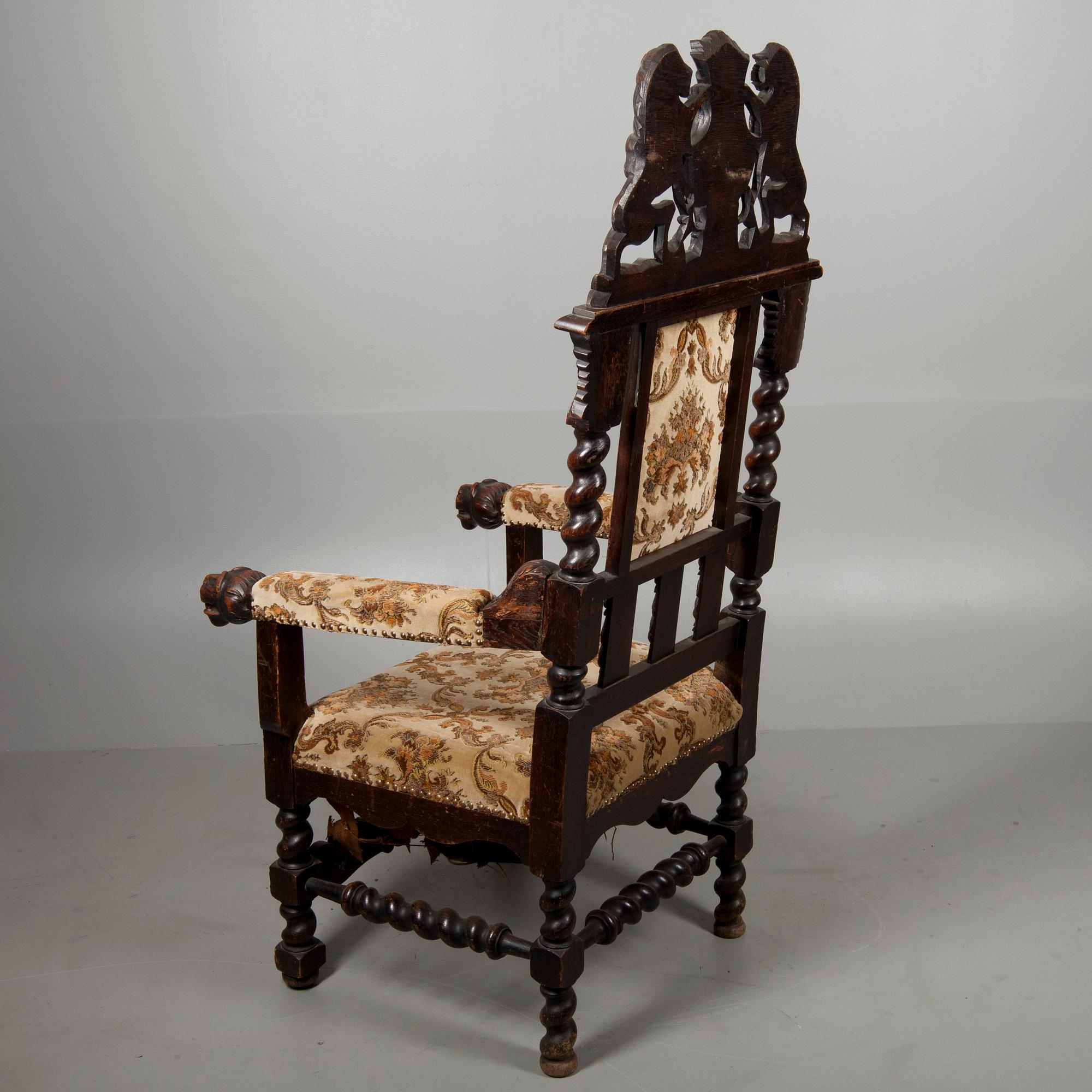 STOL, barockstil, Tyskland 1800-talets slut.