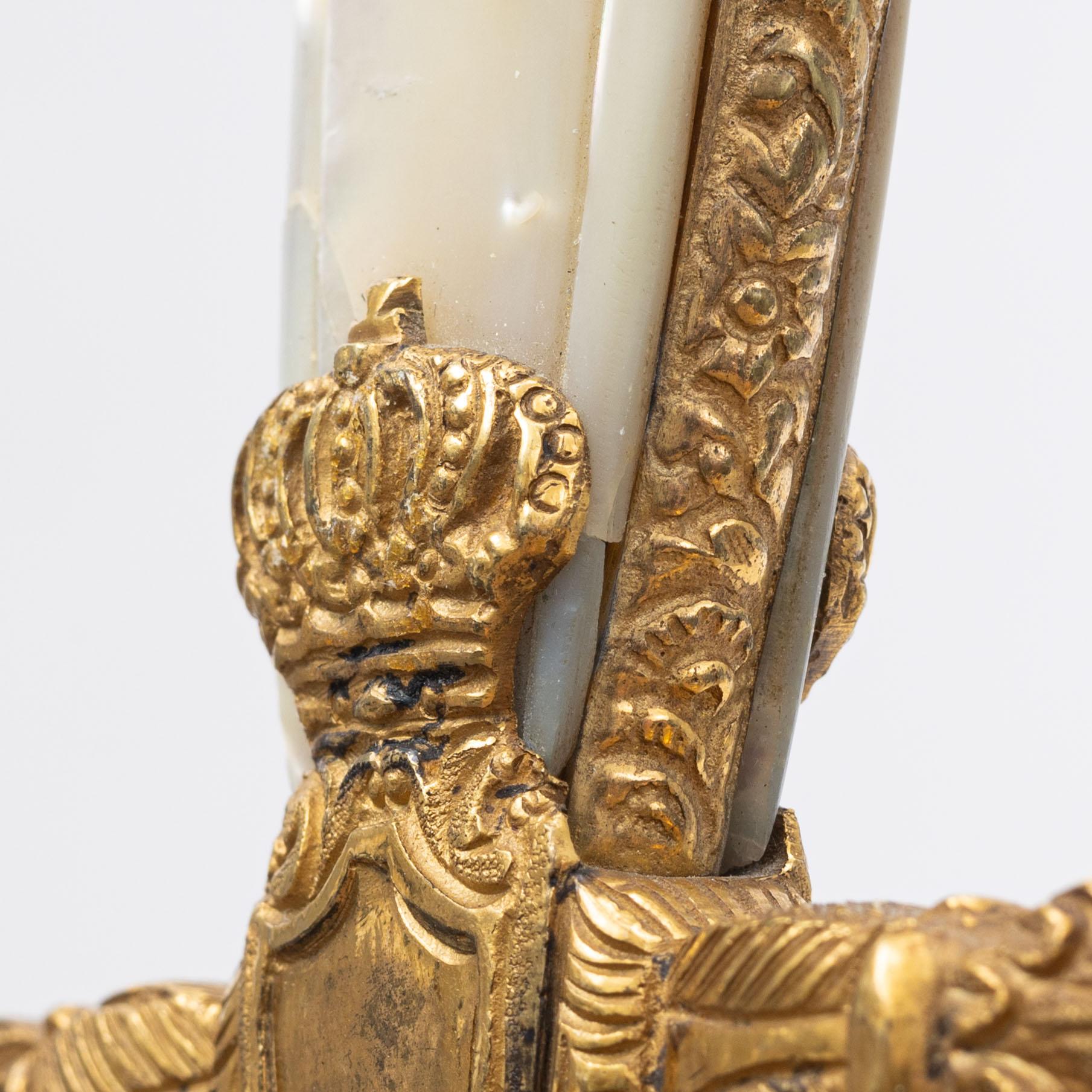 A Swedish small-sword, 19th Century, with scabbard.