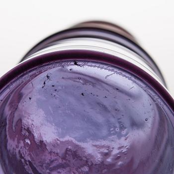 OIVA TOIKKA, glasskulptur "Bambu", signerad Oiva Toikka, Nuutajärvi Notsjö.