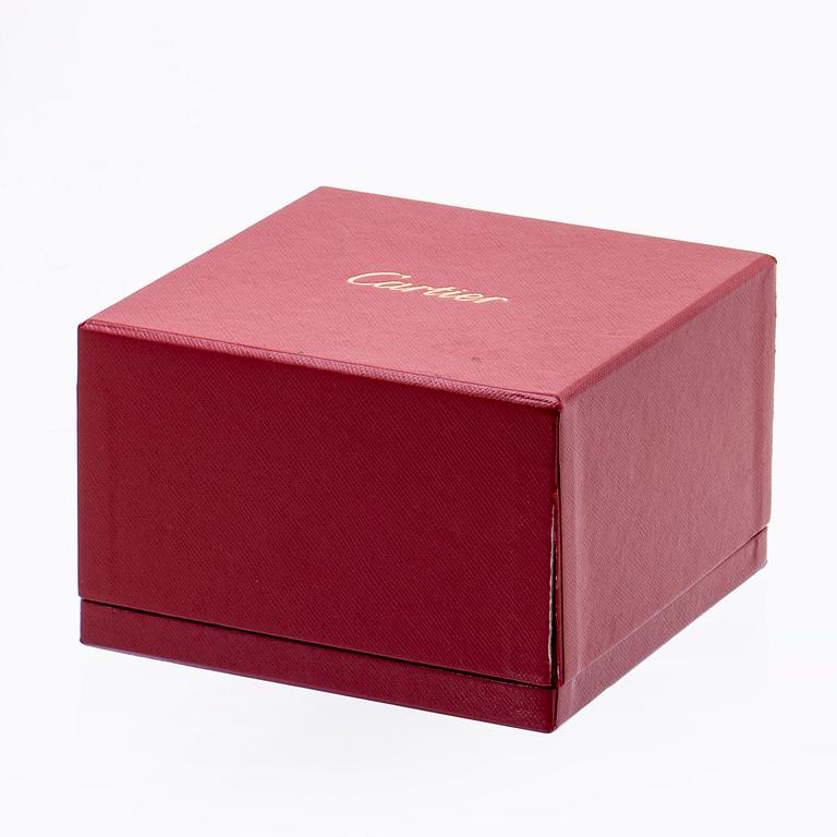 Cartier, bordsur / väckarklocka, 90 x 74 mm.