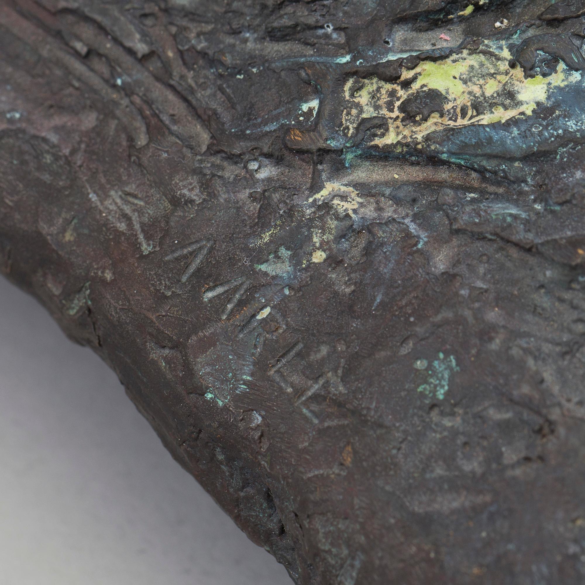 ASMUND ARLE, Sculpture, bronze, signed A. Arle.