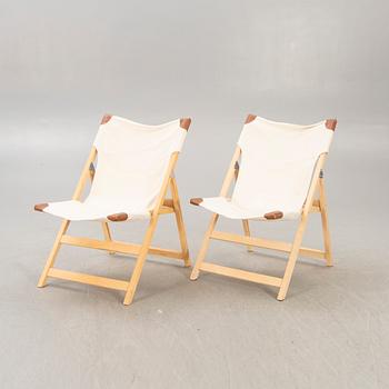 Folding chairs a pair of IKEA late 1900s / 2000s.