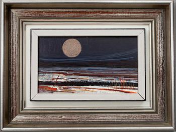 VEIKKO TAKALA (FINLAND), olja på skiva, sign. och dat. -76.