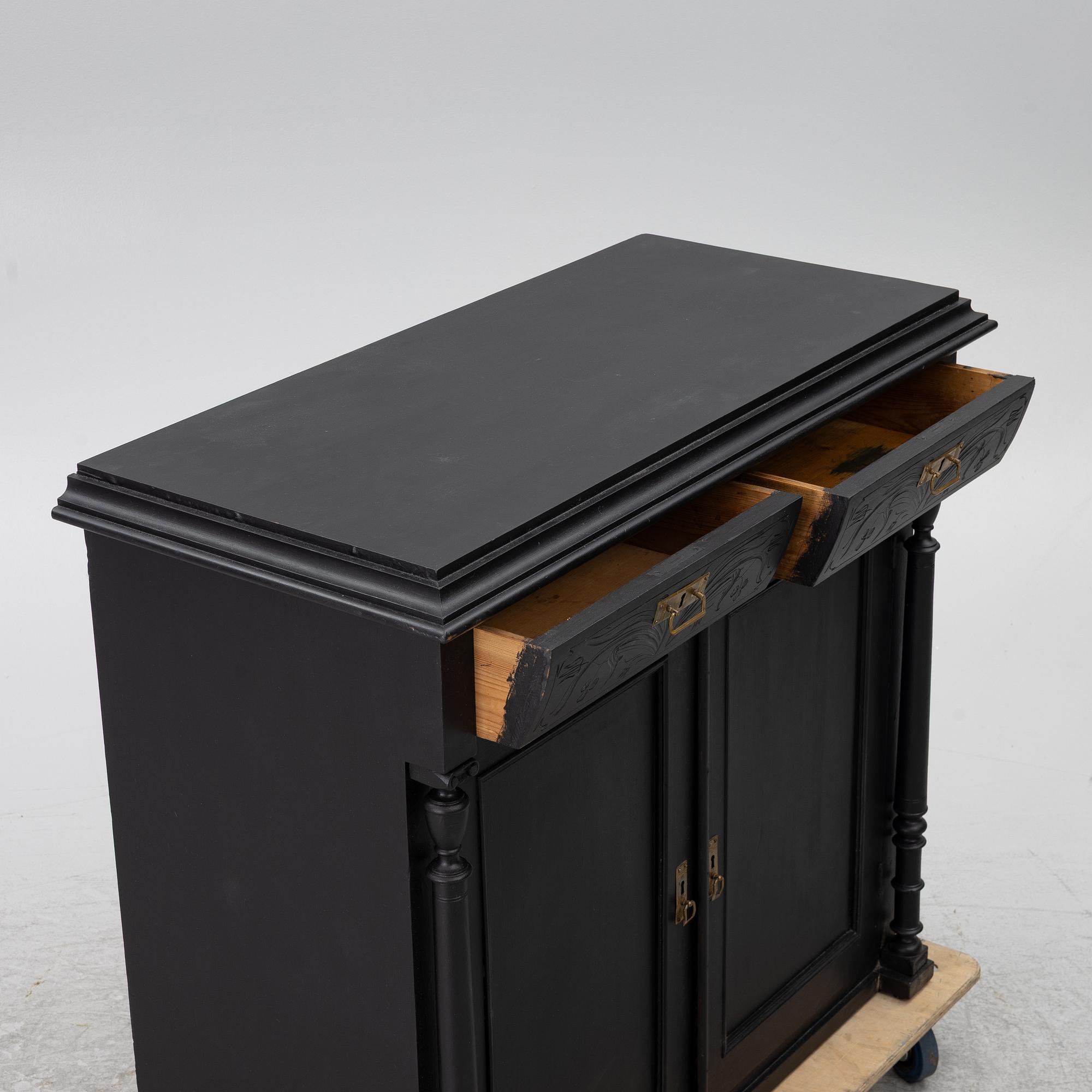 Sideboard, circa 1900.