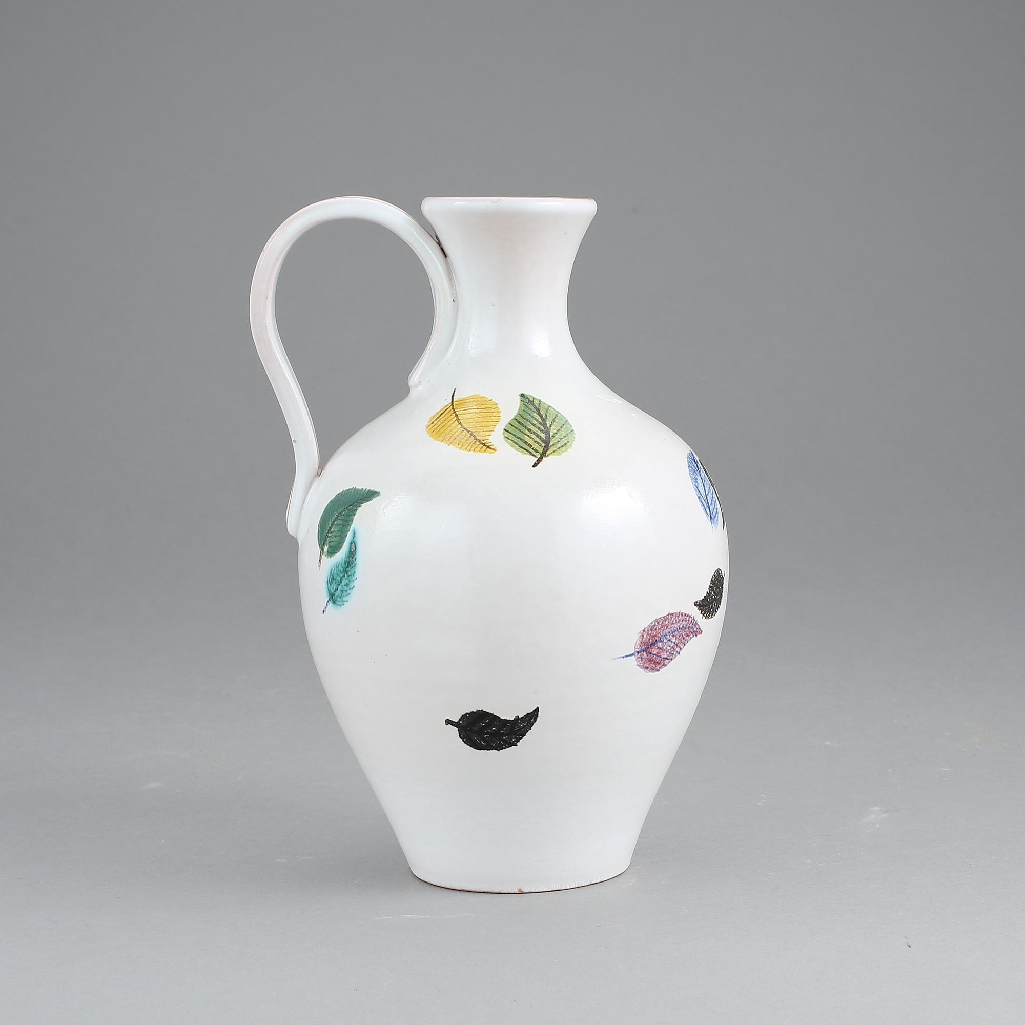 VAS, fajans. Stig Lindberg, Gustavsberg studio, 1940-tal.