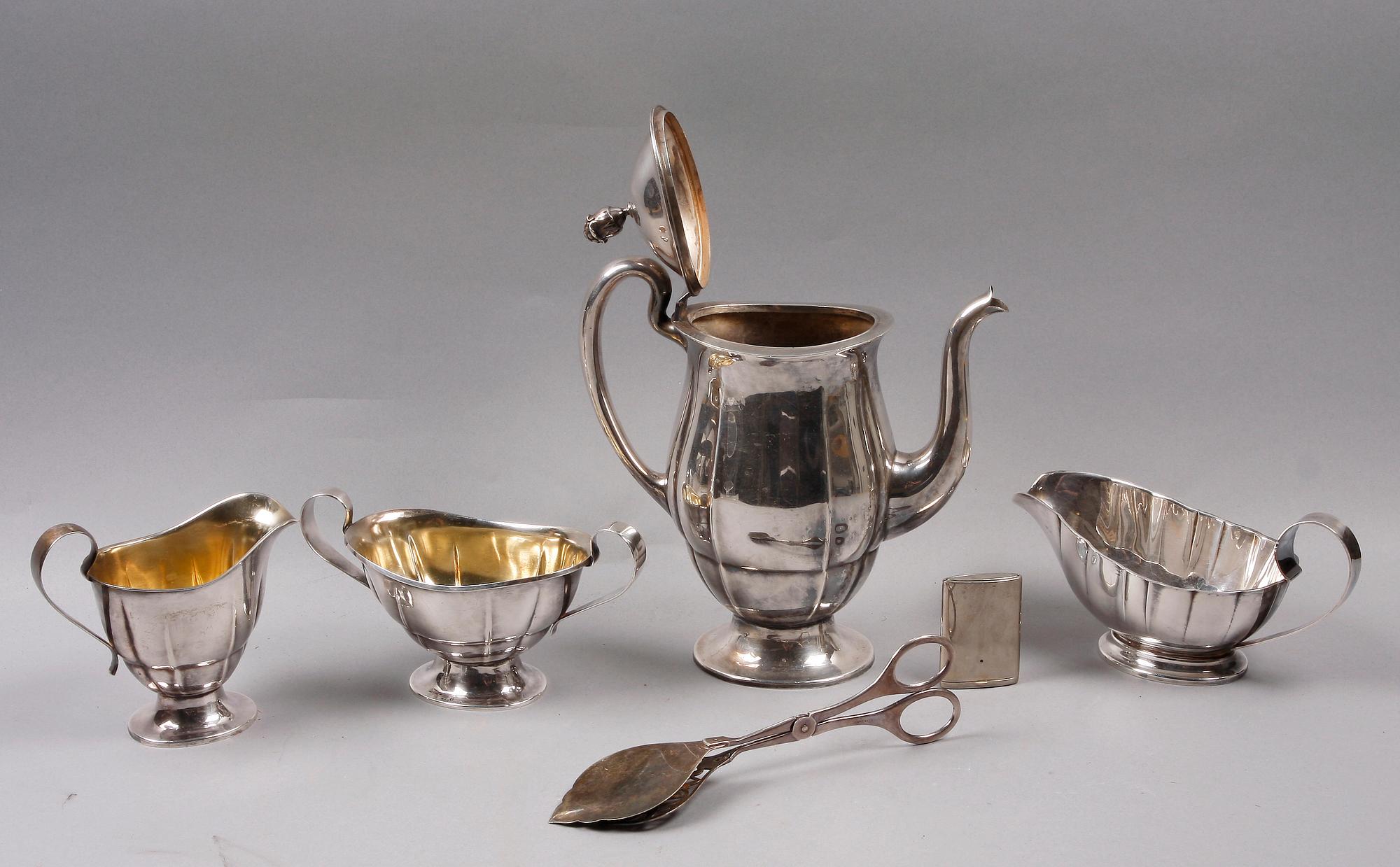 PARTI NYSILVER, 5 delar, bla GAB, 1900-talets första hälft.