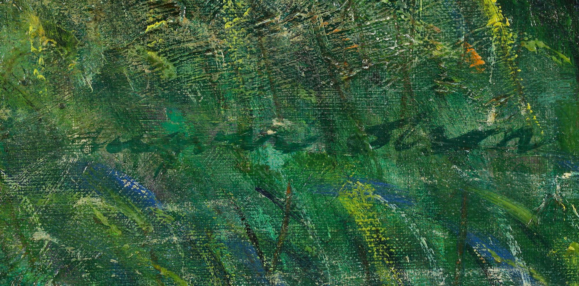 INGVAR OLSON, olje på duk, signerad.