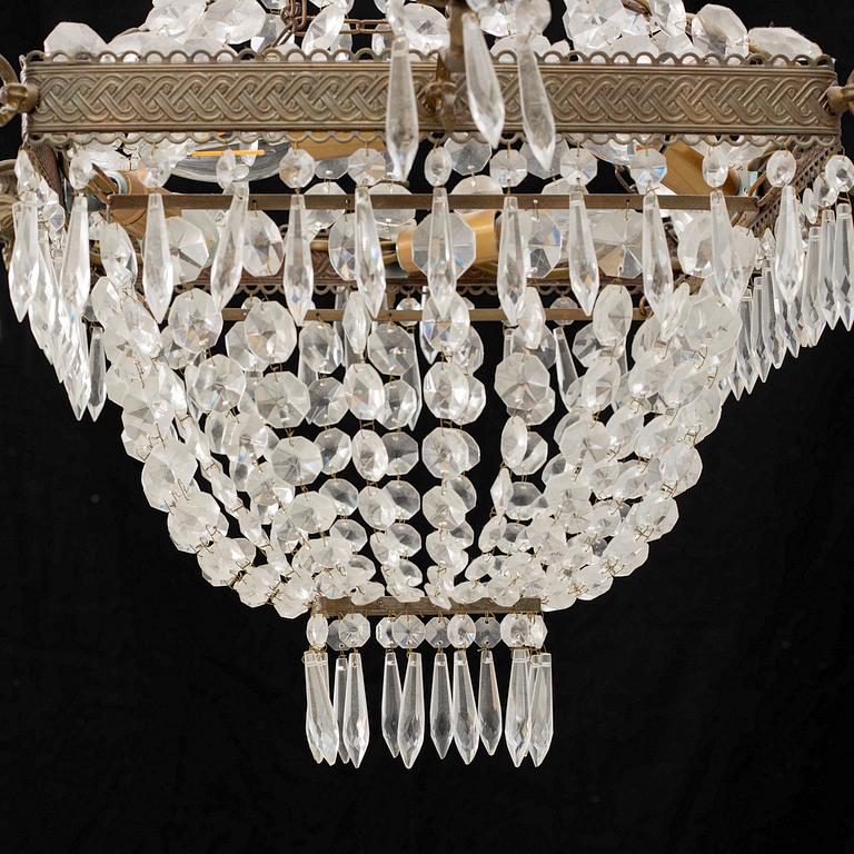 Chandelier, circa 1900.