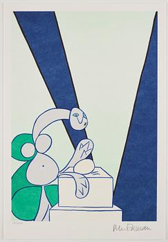 Marie-Louise Ekman, Portfolio with 20 lithographs "Monument 1981-2021".