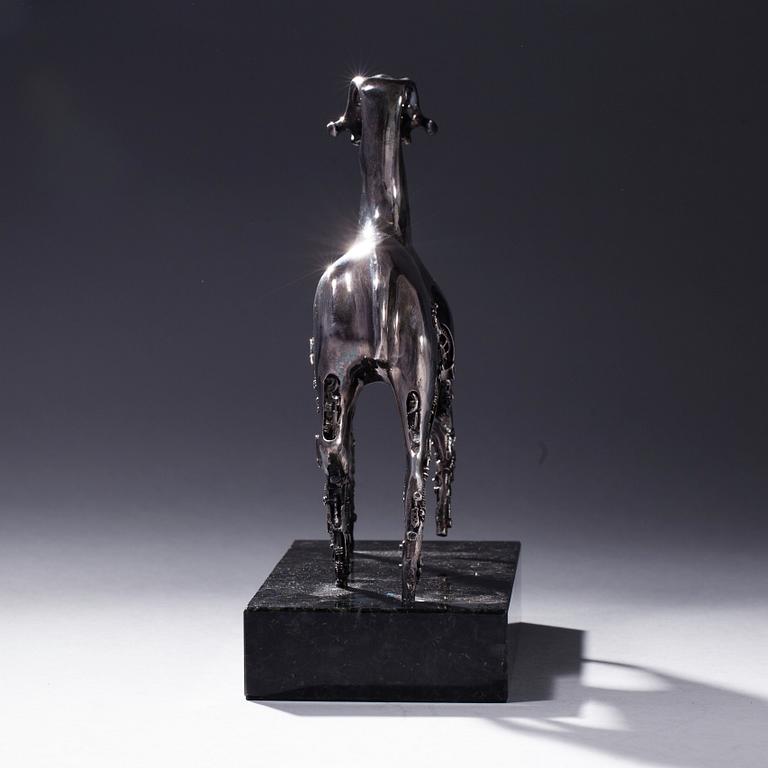 Björn Weckström, SKULPTUR, "Hydraulisk häst".