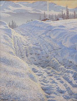 Gustaf Fjæstad, "Vägen" ("The Road").