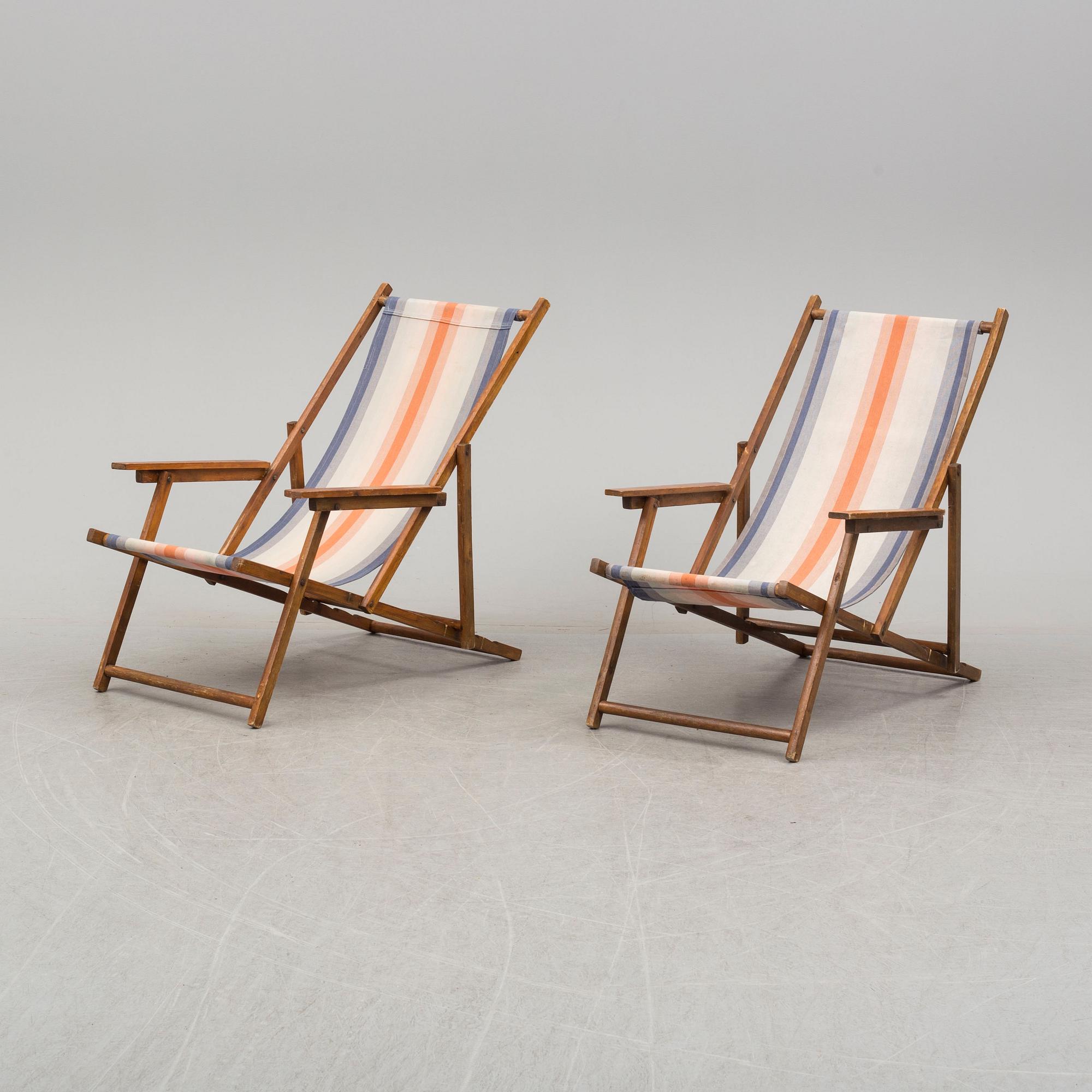 SOLSTOLAR, ett par, 1900-talets mitt.