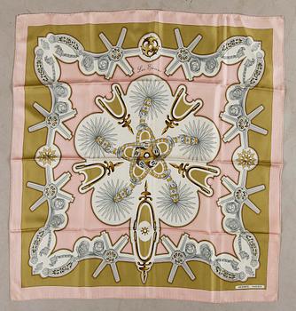 SCARF, siden, "Les Eperons", Hermés, Paris.