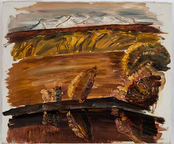 Ingegerd Möller, oil on canvas. Signed.