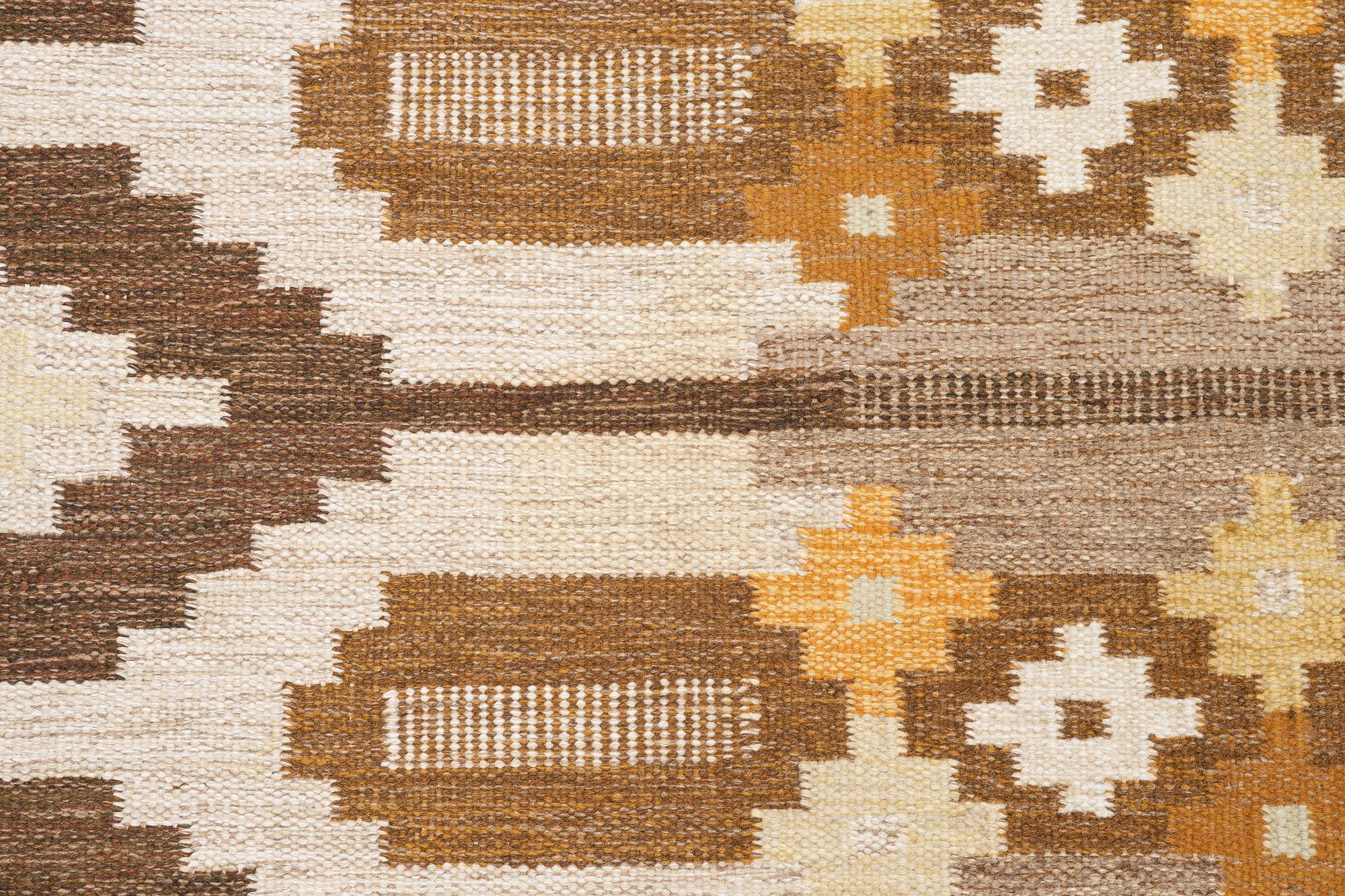 Ingegerd Silow, matta, rölakan, ca 240 x 175 cm.