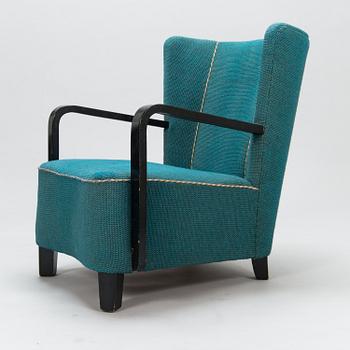 TUJA ULLBERG-KIRKKALA, nojatuoli, "Tuja" 249, Asko 1930-luku.