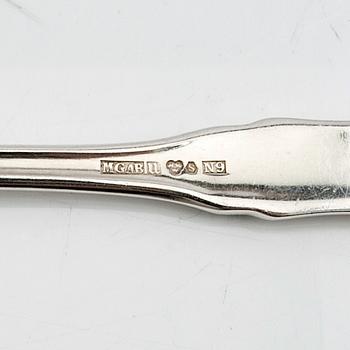 Bestick 112 dlr "Uppsala" silver MGAB 1959-1989.