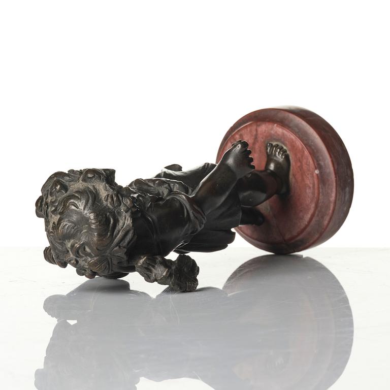 A 19th century bronze sculpture.