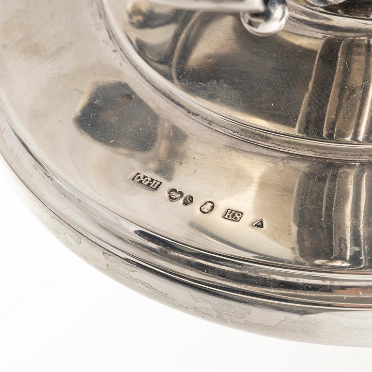 A silver bowl, C.G.Hallberg, Stockholm, Sweden, 1936.