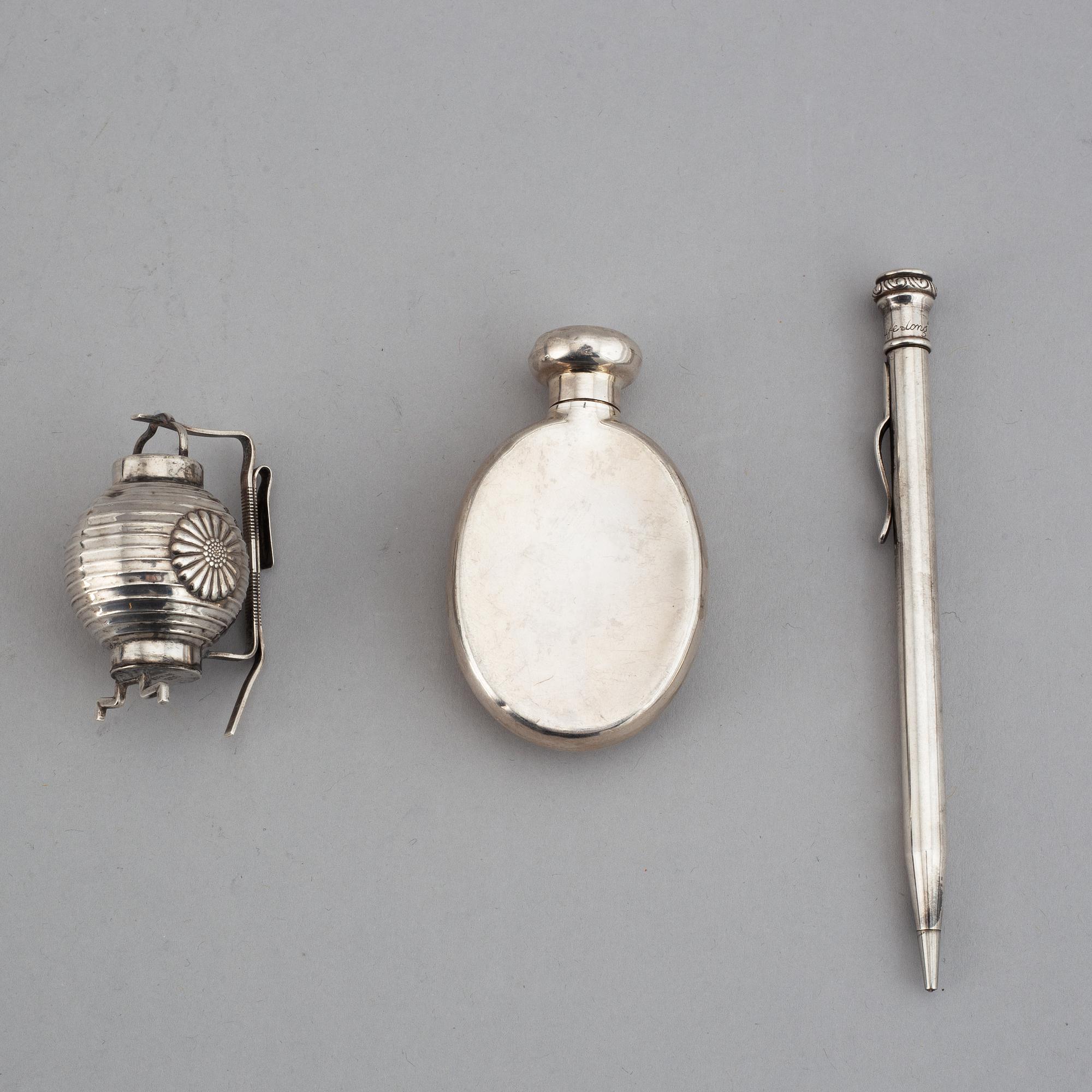 10 pc silver, including CG Hallberg 1961.