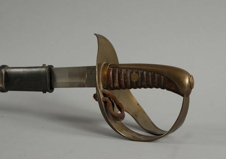 SABLAR, 2 st, m/1864 för kavalleriet.