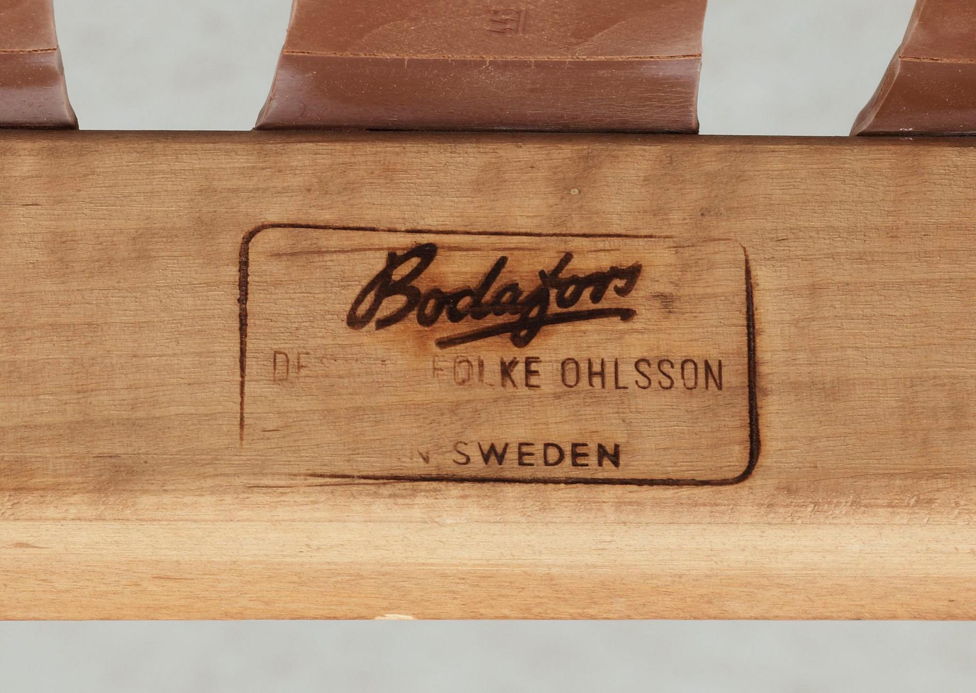 SOFFA samt FÅTÖLJ, Folke Ohlsson, Bodafors, 1960-tal.