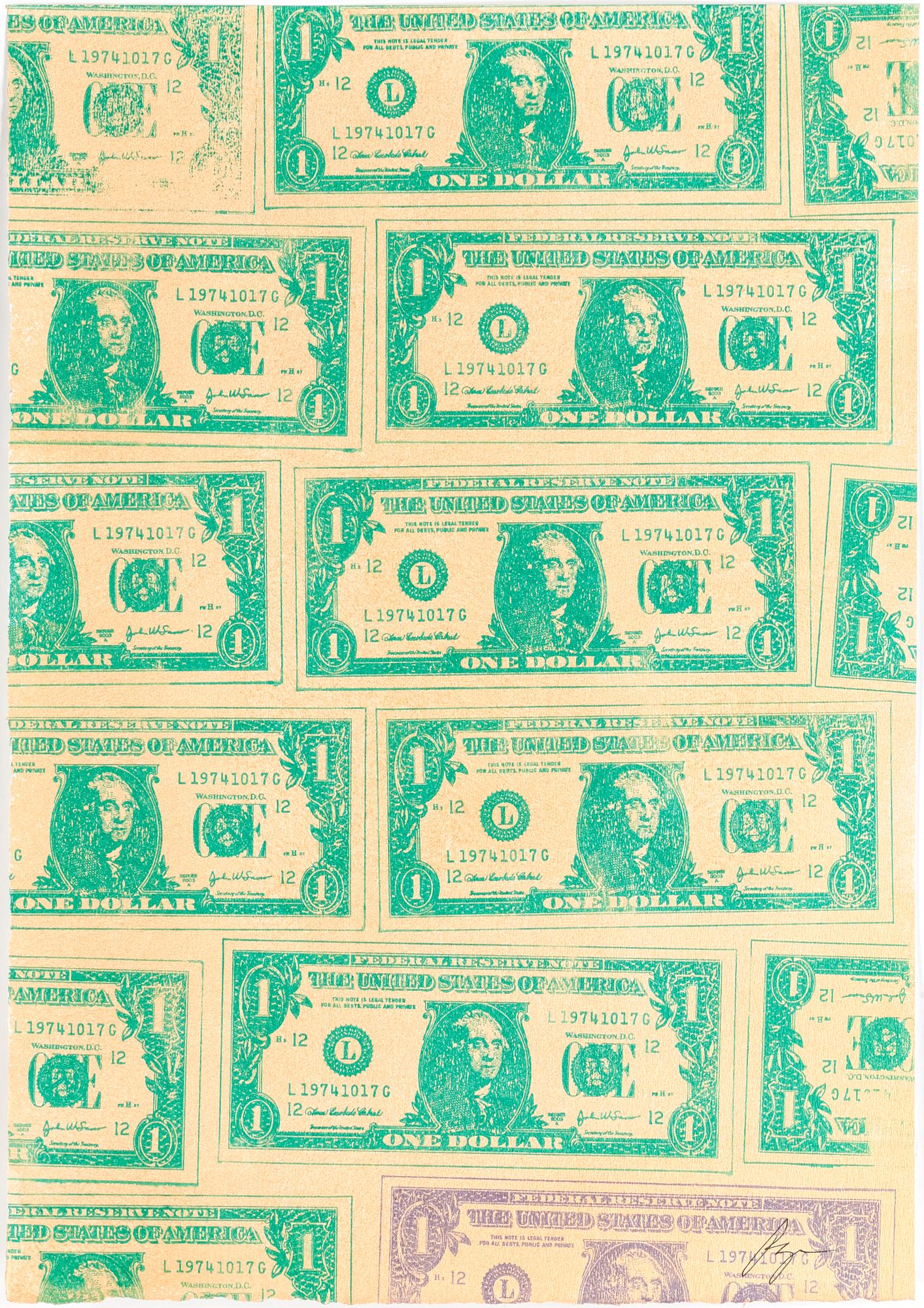 RICHARD RYAN, monoprint, signerad.