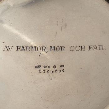 A Swedish silver bowl, mark of CG Hallberg, Stockholm 1932.