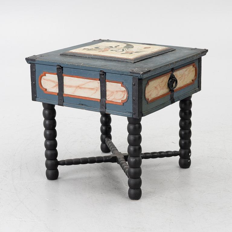 Box on a stand. 19th century.